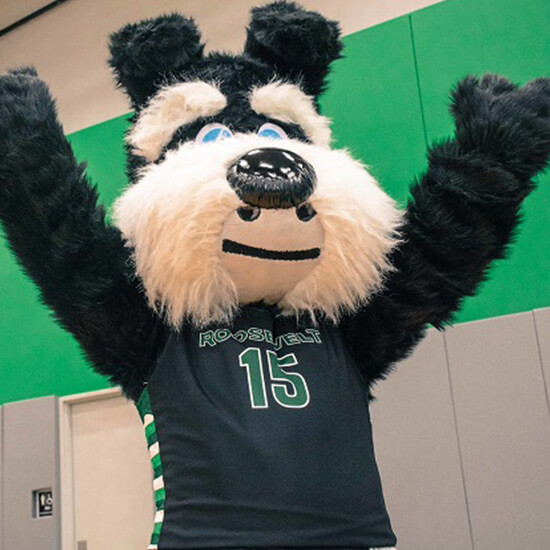 Image: Roosevelt Universitymascot Fala